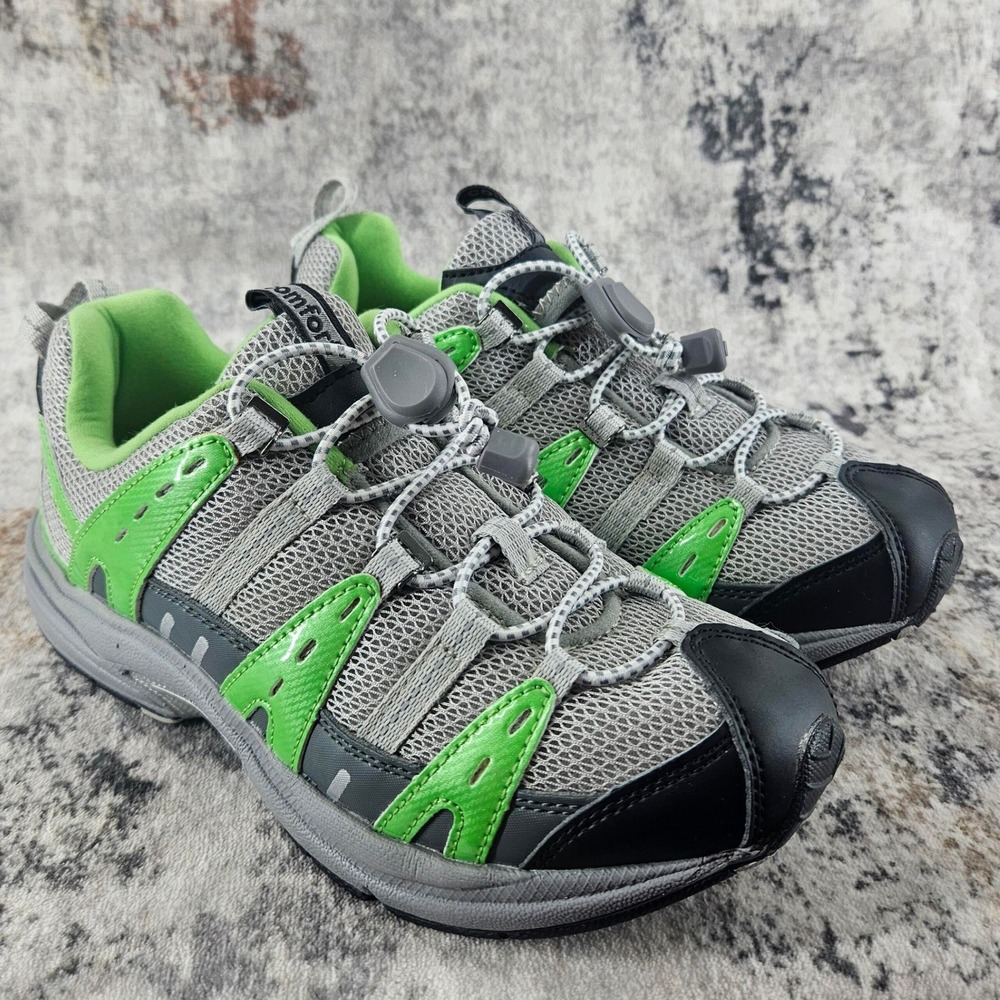 Dr Comfort DRC Refresh Athletic Walking Shoes Women 7.5 Wide Gray Green Diabetic